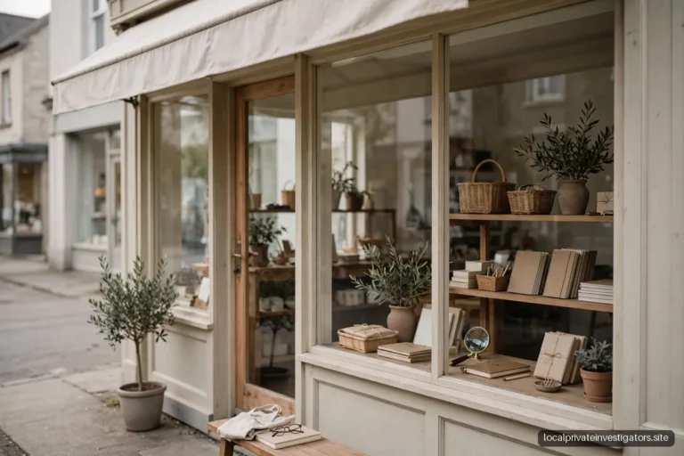 Calm small-shop-style storefront abstract in soft light, no signage or text, no people